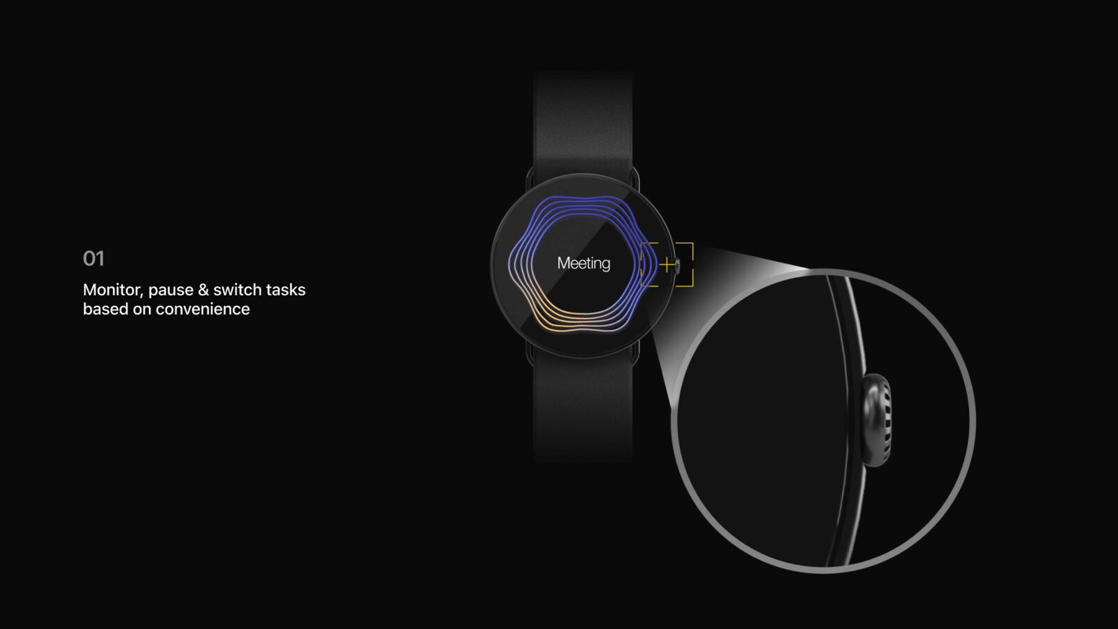 The Ripl watch face, the final product